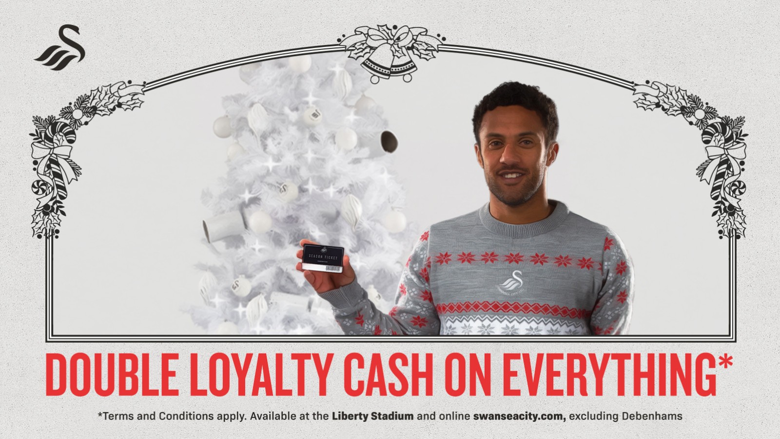Club Shop Double Loyalty Cash offer this weekend Swansea